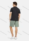 Wholesale Men's Athletic Letter Print Zipper Pockets Drawstring Running Shorts - Liuhuamall