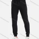 Wholesale Men's Athletic Workout Elastic Waist Plain Zipper Pockets Ankle Length Gym Running Joggers Y7065# Black Clothing Wholesale Market Liuhua