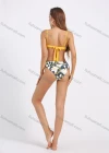 Wholesale Women's Spaghetti Strap Floral Print Tie Back Bikini 2 Piece Swimsuit Set - Liuhuamall