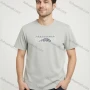 Wholesale Men's Crisp White Tee - SHNERVYTWIP TT Print, Minimalist Modern Street Style Bulk Deals! preview