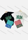 Wholesale Men's Casual Round Neck Short Sleeve Digital Print T-shirt - Liuhuamall