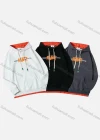 Wholesale Men's Casual Letter Print Drawstring Long Sleeve Kangaroo Pocket Oversized Hoodie - Liuhuamall