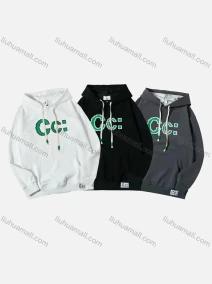 Wholesale Men's Casual Letter Print Drawstring Long Sleeve Kangaroo Pocket Oversized Hoodie, LIUHUA CLOTHING WHOLESALE