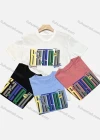 Wholesale Men's Casual Round Neck Short Sleeve Letter T-shirt - Liuhuamall