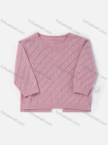 Wholesale Baby's Long Sleeve Plain Button Back Sweater Cardigan, LIUHUA CLOTHING WHOLESALE