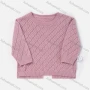 Wholesale Baby's Long Sleeve Plain Button Back Sweater Cardigan preview