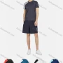 Wholesale Men's Sporty Round Neck Short Sleeve Colorblock Quick Dry Breathable T-Shirt preview