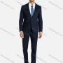 Wholesale Men's Plaid Button Blazer&Pants 2-Piece Slim Fit Suit Set preview