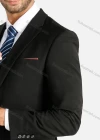 Wholesale Men's Button Blazer&Vest&Suit Pants 3-Piece Slim Fit Plain Suit Sets - Liuhuamall