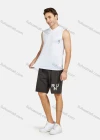 Wholesale Men's Athletic Sleeveless Breathable Hooded Tank Tops - Liuhuamall