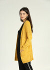 Wholesale Women's Casual Long Sleeve Plain Fuzzy Knit Cardigan - Liuhuamall