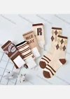 Wholesale Women's Casual Graphic Cushioned Ankle Socks - Liuhuamall