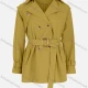 Wholesale Woman's Casual Lapel Notched Collar Long Sleeve Double Breasted Trench Coat With Belt 19# Clothing Wholesale Market Liuhua