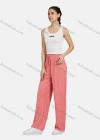 Wholesale Women's Casual Letter Print Drawstring Wide Leg Pants 8204# - Liuhuamall
