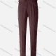 Wholesale Men's Fashion Plain Patch Pocket Button Side Decor Slim Fit Suit Pants E913# 7# Clothing Wholesale Market Liuhua