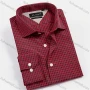Wholesale Men's Casual Collared Long Sleeve Button Down Gingham Shirt preview