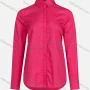 Wholesale Women's Casual Collared Long Sleeve Button Down Plain Shirt preview