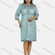 Wholesale Women's Elegant 3/4 Sleeve High Waist Geometric Cardigan & Tank Dress 2-piece Set 21792# Green&Blue Clothing Wholesale Market Liuhua