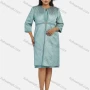 Wholesale Women's Elegant 3/4 Sleeve High Waist Geometric Cardigan & Tank Dress 2-piece Set 21792# preview