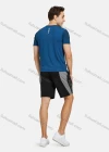 Wholesale Men's Athletic Colorblock Letter Print Running Shorts - Liuhuamall