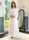 Wholesale Women's Elegant Muslim Islamic Floral Embroidered Sequin Long Sleeve Maxi Dress AB298# - Liuhuamall