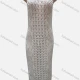 Wholesale Women's Vacation Plain Hollow Out Crochet Cover Up Tank Dress X84# White Clothing Wholesale Market Liuhua