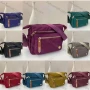 Wholesale Women's Casual Nylon Plain Zipper Pockets Shoulder Bag With Multiple Compartments preview