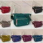 Wholesale Women's Casual Nylon Plain Portable Shoulder Bag With Multiple Compartments preview