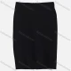 Wholesale Women's Business Plain Elastic Waist Short Pencil Skirt 6684# Black Wholesale Clothing Market & Suppliers -LIUHUAMALL