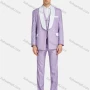 Wholesale Men's Formal Business Lapel Two Buttons Blazer Jacket & Single Breasted Waistcoat & Pants 3 Piece Suit Set preview