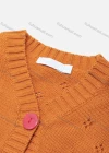 Wholesale Baby's Long Sleeve One Button Plain Sweater Cardigan - Liuhuamall