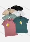 Wholesale Men's Casual Plain Labeled Short Sleeve Polo Shirt 2307# - Liuhuamall