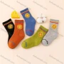 Wholesale Kid's Comfy Cartoon Print Crew Medium Cotton Socks (10 pairs of socks in one package) preview