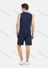 Wholesale Men's Performance Workout Colorblock Athletic Shorts With Zip Pockets - Liuhuamall