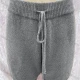 Wholesale Women's Casual Plain Drawstring Knit Shorts 501# Clothing Wholesale Market Liuhua