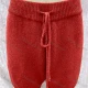 Wholesale Women's Casual Plain Drawstring Knit Shorts 517# Clothing Wholesale Market Liuhua