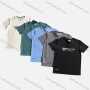 Wholesale Men's Quick Dry Workout Slogan Running Solid Athletic T-Shirt preview