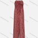 Wholesale Women's Vintage Spaghetti Strap Bow Knot Paisley Folk Art Jumpsuit 320# Red Clothing Wholesale Market Liuhua
