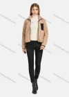 Wholesale Women's Casual Long Sleeve Fuzzy Thermal Lined Zipper Pockets Fluffy Jacket - Liuhuamall