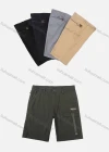 Wholesale Men's Casual Plain Multiple Zipper Pockets Shorts 19801# - Liuhuamall