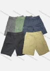 Wholesale Men's Casual Plain Multiple Pockets Elastic Waist Shorts 26701# - Liuhuamall