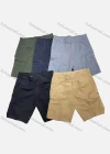 Wholesale Men's Casual Plain Multiple Pockets Shorts 28403# - Liuhuamall