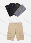 Wholesale Men's Casual Plain Multiple Flap Pockets Shorts 97953# - Liuhuamall