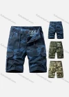 Wholesale Men's Casual Camouflage Drawstring Multiple Pockets Elastic Waist Shorts - Liuhuamall