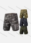 Wholesale Men's Casual Camouflage Multiple Pockets Shorts - Liuhuamall