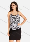 Wholesale Women's Casual Plain & Letter Print Spaghetti Straps Cami Top - Liuhuamall