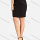 Wholesale Women's Business Plain High Waist Slim Fit Short Skirt Black Wholesale Clothing Market & Suppliers -LIUHUAMALL