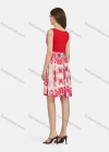 Wholesale Women's Casual Sleeveless Tie Dye Splicing Appliques Tank Dress 28008# - Liuhuamall