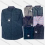 Wholesale Men's Casual Collared Long Sleeve Plaid Print Shirt preview