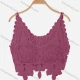 Wholesale Women's Sexy Crochet Guipure Lace Camisoles With Built-in Bra H617# Clothing Wholesale Market Liuhua
